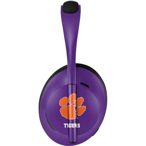 Clemson University Tiger Print Purple Bose Noise Cancelling Headphones 700 Skin