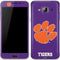 Clemson University Tiger Print Purple Galaxy J3 Skin