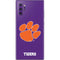 Clemson University Tiger Print Purple Galaxy Note 10 Plus Skin