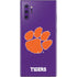 Clemson University Tiger Print Purple Galaxy Note 10 Plus Skin