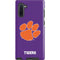 Clemson University Tiger Print Purple Galaxy Note 10 Pro Case