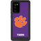 Clemson University Tiger Print Purple Galaxy Note20 5G Waterproof Case