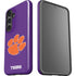 Clemson University Tiger Print Purple Galaxy S24 Plus Impact Case