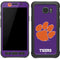 Clemson University Tiger Print Purple Galaxy S7 Active Skin