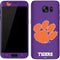 Clemson University Tiger Print Purple Galaxy S7 Skin