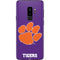 Clemson University Tiger Print Purple Galaxy S9 Plus Skin