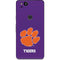 Clemson University Tiger Print Purple Google Pixel 2 Skin