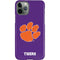 Clemson University Tiger Print Purple iPhone 11 Pro Lite Case