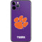 Clemson University Tiger Print Purple iPhone 11 Pro Skin