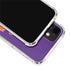 Clemson University Tiger Print Purple iPhone 12 Clear Case