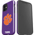 Clemson University Tiger Print Purple iPhone 12 Impact Case