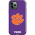 Clemson University Tiger Print Purple iPhone 12 Pro Impact Case