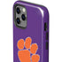 Clemson University Tiger Print Purple iPhone 12 Pro Impact Case