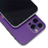 Clemson University Tiger Print Purple iPhone 12 Pro Max Skin