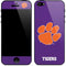Clemson University Tiger Print Purple iPhone 5/5s/5SE Skin