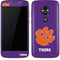 Clemson University Tiger Print Purple Moto E5 Play Skin