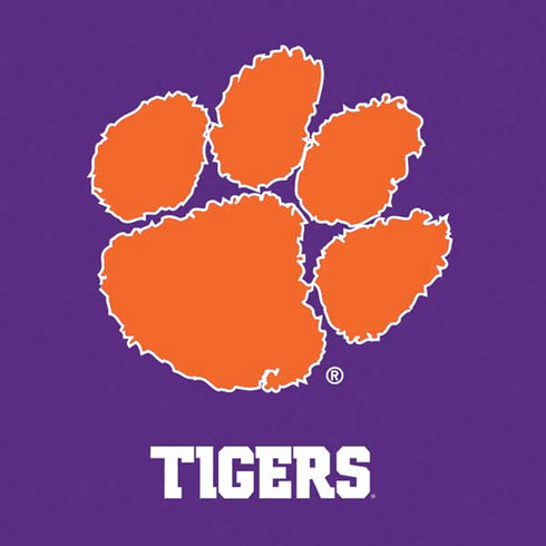 Clemson University Tiger Print Purple Moto E5 Play Skin