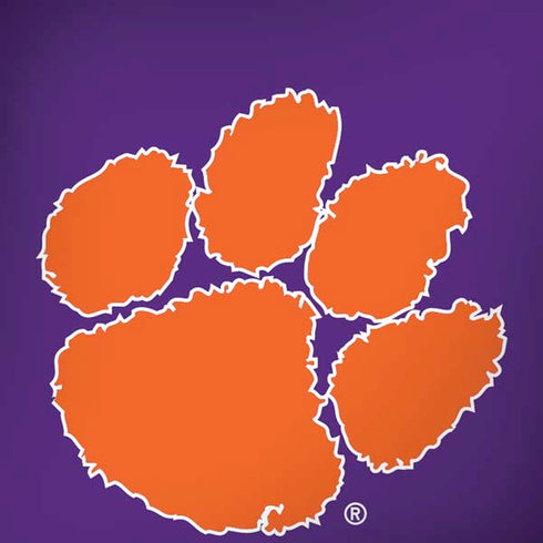 Clemson University Tiger Print Purple Moto G6 Skin