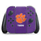 Clemson University Tiger Print Purple Nintendo Switch (2017-2021) Joy-Con Controller Skin