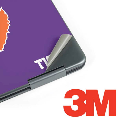 Clemson University Tiger Print Purple Notebook 9 Pro 13in (2017) Skin