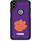 Clemson University Tiger Print Purple Otterbox Commuter iPhone Skin
