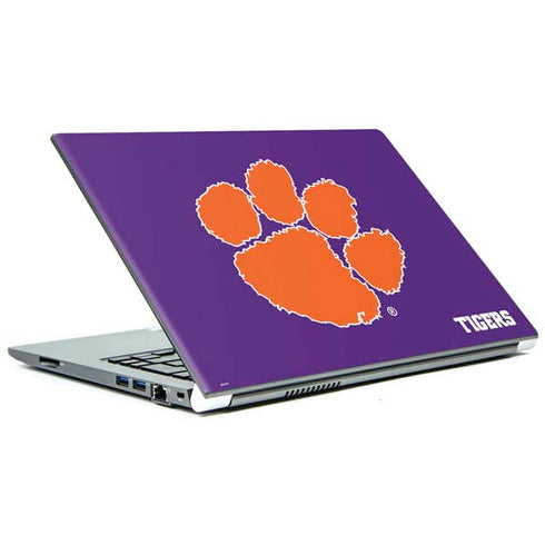 Clemson University Tiger Print Purple Portege Z30t/Z30t-A Skin