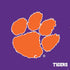 Clemson University Tiger Print Purple PS4 Slim Skin