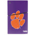 Clemson University Tiger Print Purple PS5 Slim Digital Edition Bundle Skin