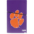 Clemson University Tiger Print Purple PS5 Slim Digital Edition Bundle Skin