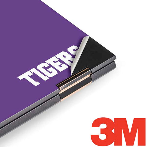 Clemson University Tiger Print Purple HP Spectre Skin