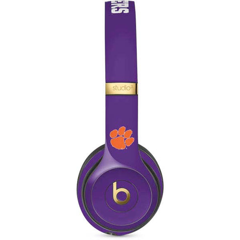 Clemson University Tiger Print Purple Studio Wireless 3 Skin