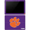 Clemson University Tiger Print Purple Surface Go Skin