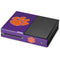 Clemson University Tiger Print Purple Xbox One Console Skin