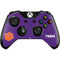Clemson University Tiger Print Purple Xbox One Controller Skin