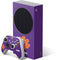 Clemson University Tiger Print Purple Xbox Series S Bundle Skin