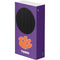 Clemson University Tiger Print Purple Xbox Series S Console Skin