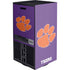 Clemson University Tiger Print Purple Xbox Series X Console Skin