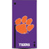 Clemson University Tiger Print Purple Xbox Series X Console Skin
