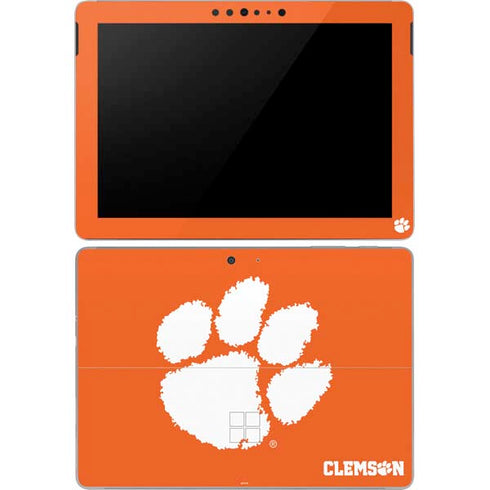 Clemson University Tiger Print Surface Go Skin