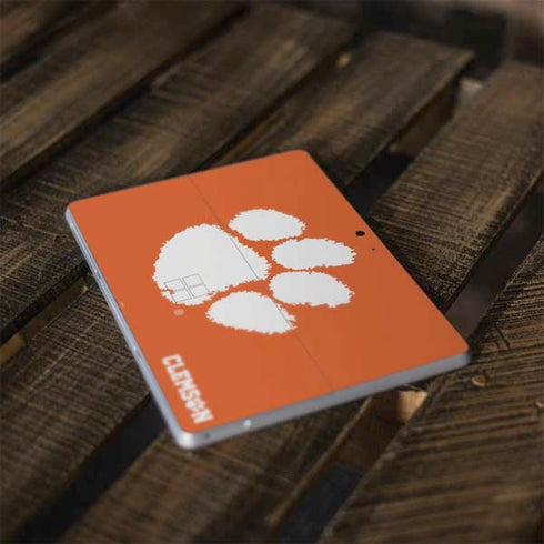 Clemson University Tiger Print Surface Go Skin