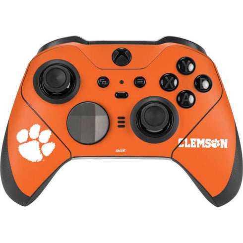 Clemson University Tiger Print Xbox Elite Wireless Controller Series 2 Skin