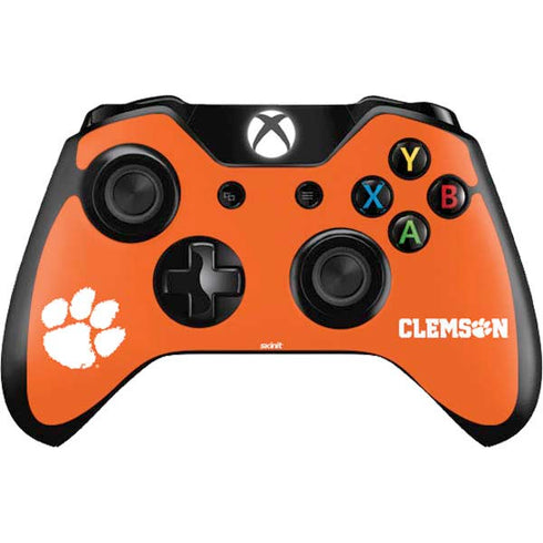 Clemson University Tiger Print Xbox One Controller Skin