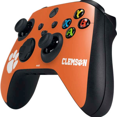 Clemson University Tiger Print Xbox Series X Controller Skin