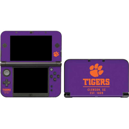 Clemson University Tigers Est 1889 3DS XL 2015 Skin