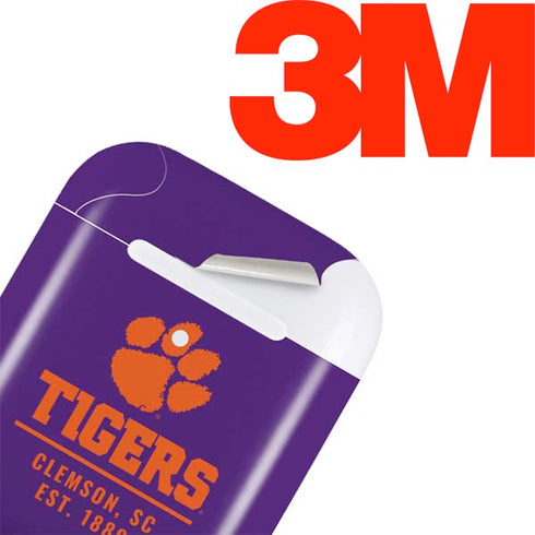 Clemson University Tigers Est 1889 Apple AirPods Skin