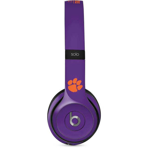 Clemson University Tigers Est 1889 Beats Solo 2 Wired Skin