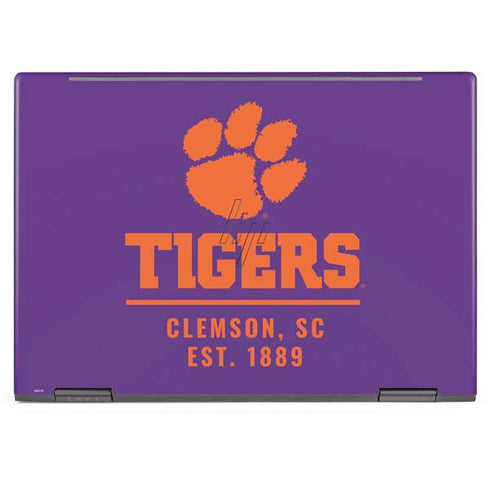 Clemson University Tigers Est 1889 HP Envy Skin