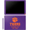 Clemson University Tigers Est 1889 Galaxy Book 12in Skin
