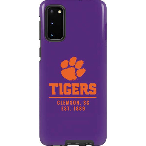 Clemson University Tigers Est 1889 Galaxy S20 Pro Case