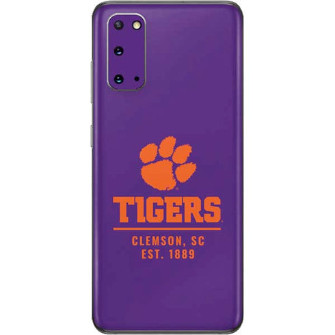 Clemson University Tigers Est 1889 Galaxy S20 Skin